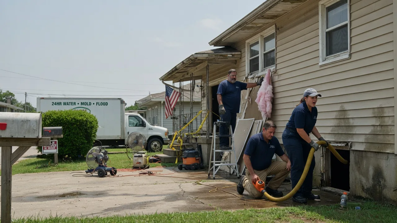 Water Damage Repair in Beckemeyer, IL near me